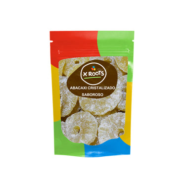 Abacaxi Cristalizado Saboroso e Docinho - Xroots